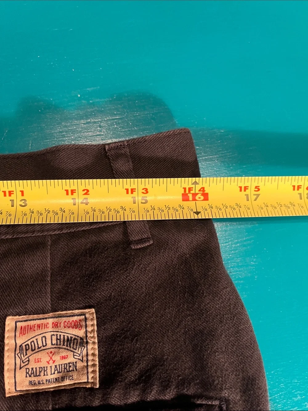 Vintage Logo Polo by Ralph Lauren Grey Pleated Chinos - Straight Leg